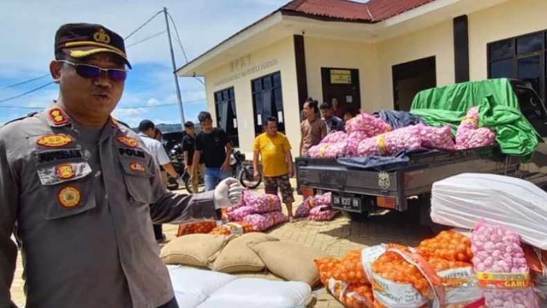 Polres Gorontalo Utara Sita 750 Liter Minuman Keras asal Sulut