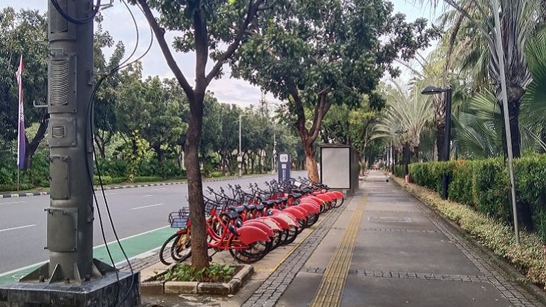 218 Sepeda Sewa di Jakarta Ditarik karena Kesulitan Pendanaan dari Operator