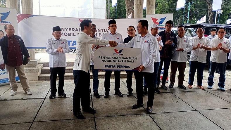 Beri Bantuan Mobil Ngayah, Mahyudin: Bukti Partai Perindo Tulus Bantu Masyarakat