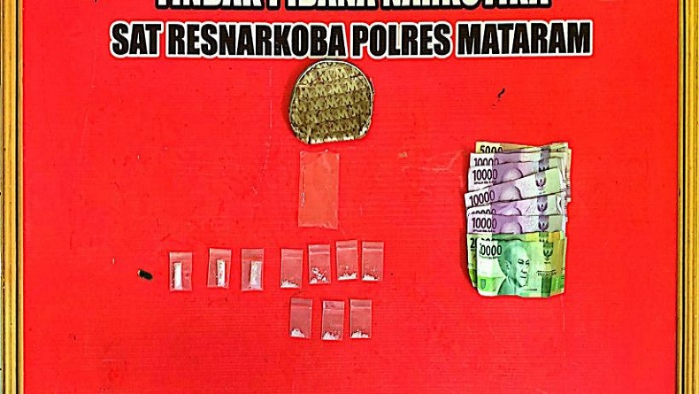 Kelabui Petugas, Emak-Emak di Mataram Sembunyikan Sabu Dalam Kutang