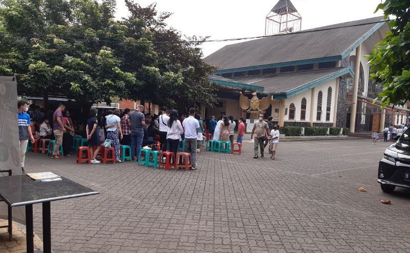 Unik, Meski Masjid dan 2 Gereja Berjarak 100 Meter, Warga Kampung Sawah Bekasi Adem Ayem