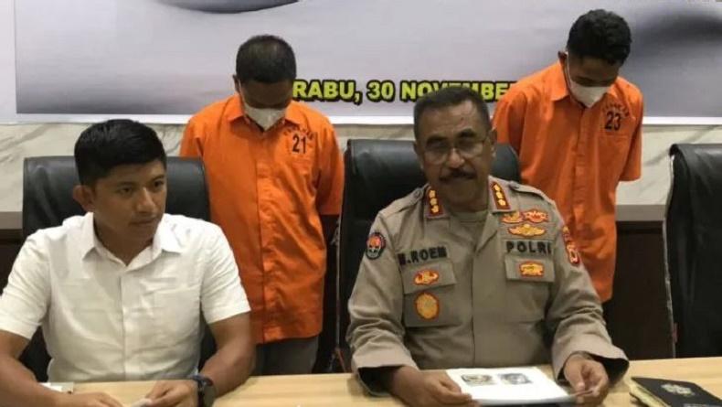 2 Tersangka PETI Gunung Botak Ditangkap Polda Maluku, Langsung Ditahan