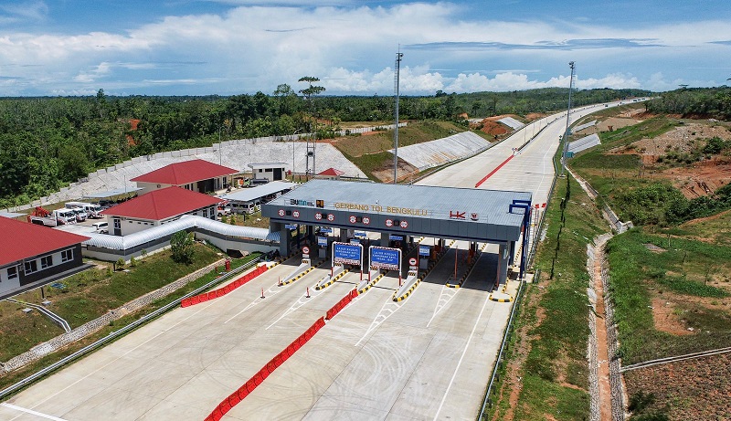 Tol Bengkulu-Taba Penanjung Resmi Bertarif Mulai 12 Januari, Simak Rinciannya