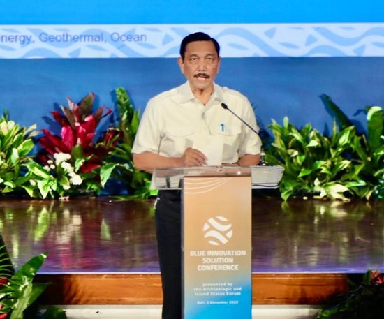 Luhut Ajak 47 Negara Kolaborasi Bangkitkan Ekonomi Biru 