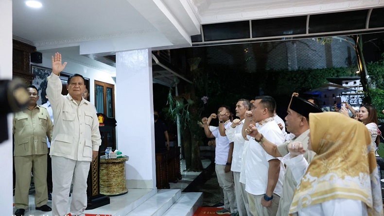 Prabowo ke Kader Gerindra: Jangan Setia pada Orang, tapi kepada Perjuangan