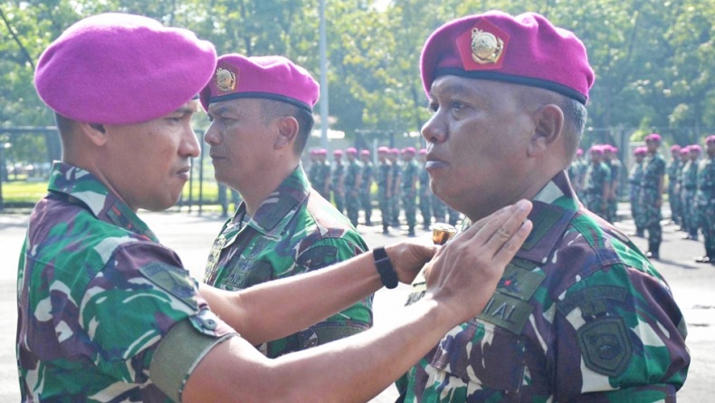 Pengukuhan Danki Aligator dan Pasi Intel, Danyonif 1 Marinir: Selamat Datang di Buaya Petarung