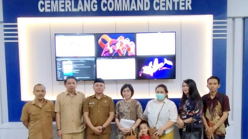 Diskominfo Minahasa Utara Belajar Terapkan Aplikasi Srikandi ke Bone Bolango