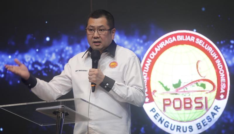 POBSI Gelar Event Internasional, Lantai 4 iNews Tower Disulap Jadi Arena Biliar