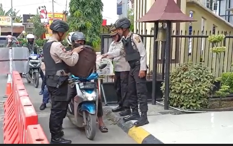 Polrestabes Palembang Perketat Penjagaan Mako dan Asrama usai Bom Meledak di Polsek Astana Anyar