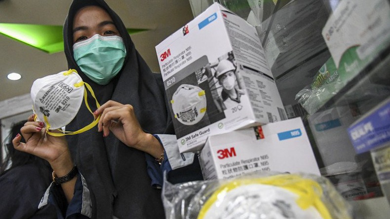 Masker KN95 Mendadak Diburu Imbas Erupsi Anak Krakatau, Harga Naik 10 Kali Lipat!