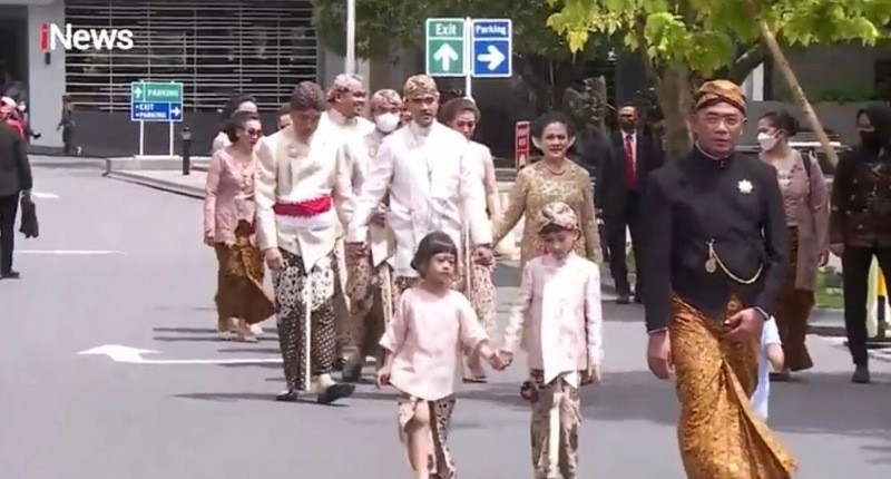 Mengenal Prosesi Pasrah Tampi di Acara Akad Nikah Kaesang dan Erina