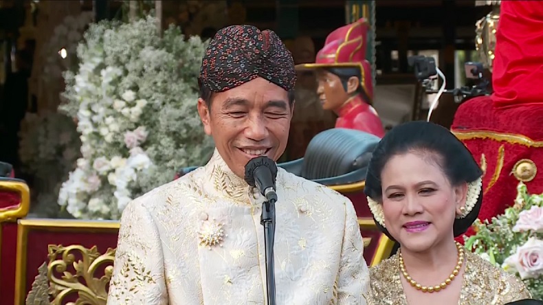Kelakar Jokowi Minta Kaesang Kurangi Slengean: Sudah Punya Istri, Serius Sedikit