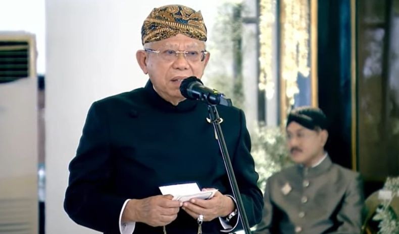 Ini Nasihat Pernikahan Wapres Ma'ruf Amin untuk Kaesang dan Erina