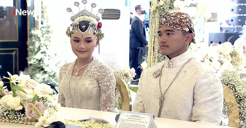 Resmi Nikahi Erina Gudono, Kaesang Posting 