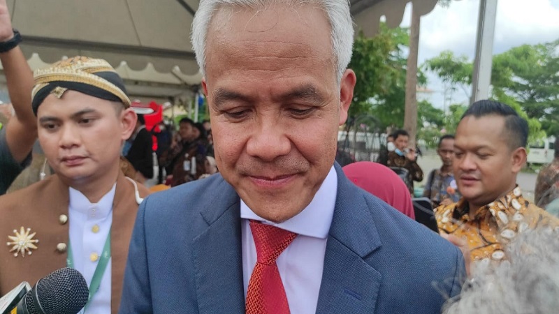 Hadir di Pernikahan Kaesang-Erina, Ganjar: Suasananya Kondangan tapi Ada Seni Pertunjukan Juga