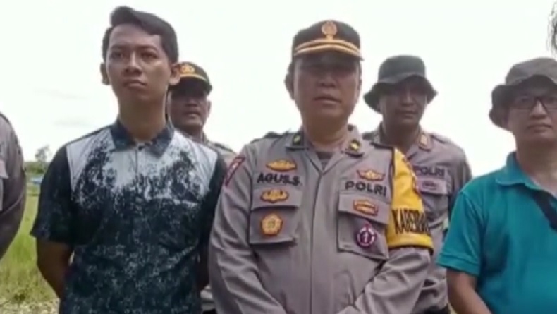 Polisi Bakar 12 Mesin Tambang Emas Ilegal di Merangin, 2 Terduga Penambang Ditangkap