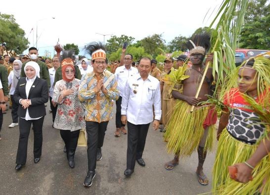 Peringati Puncak HBT ke-72 di Merauke, Gus Halim: 2 Desa Transmigrasi Siap jadi Desa Mandiri