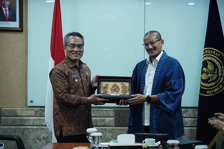 Menparekraf Sandiaga Uno Launching Bantul Menuju Kota Kreatif Dunia