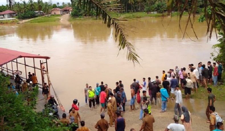 2 Bocah Hanyut dan Tenggelam di Sungai Batanghari, Terpeleset saat Bermain