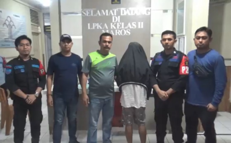 Ingin Bertemu Orang Tua, Jadi Alasan Napi Anak Ini Kabur dari Lapas Kelas II Maros