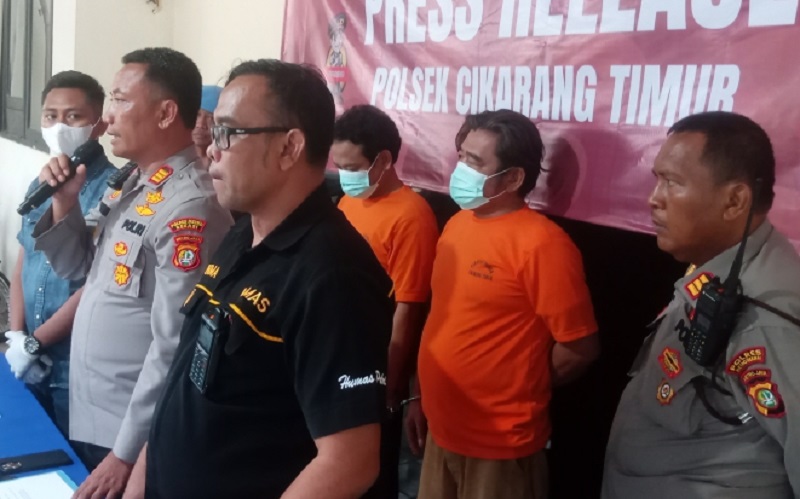 2 Pelaku Penipuan dan Penggelapan Kendaraan di Bekasi Diringkus, Modus Incar Mobil Gadaian