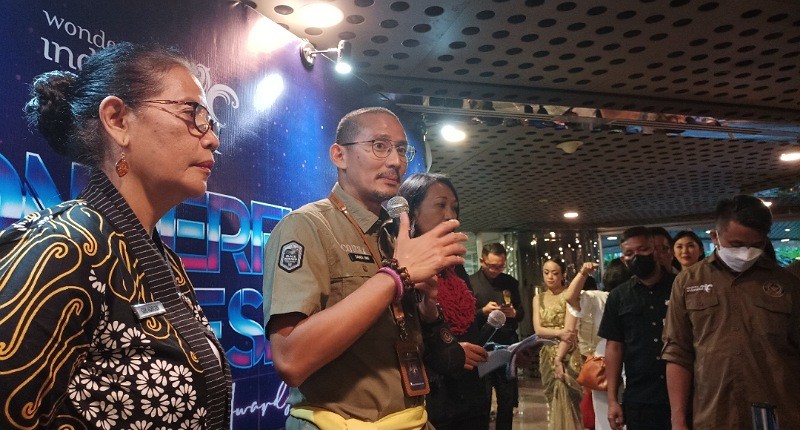 Sandiaga Uno Sebut Co-branding Wonderful Indonesia Bisa Tingkatkan Kunjungan Wisatawan 