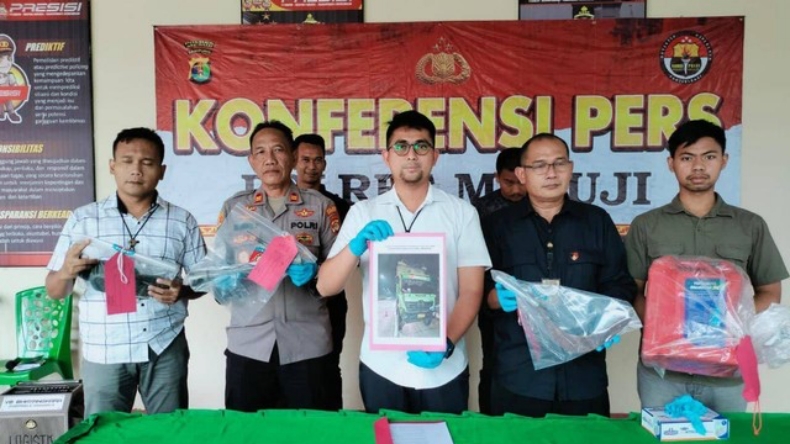 Kabur Usai Bacok Sopir Truk, Pelaku Perampokan di Mesuji Ditangkap Polisi