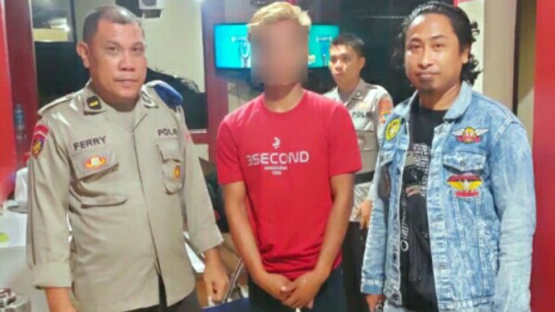 Tikam Teman Mabuk Dalam Kapal Penangkap Ikan, Pria Ini Ditangkap di Dermaga Bitung