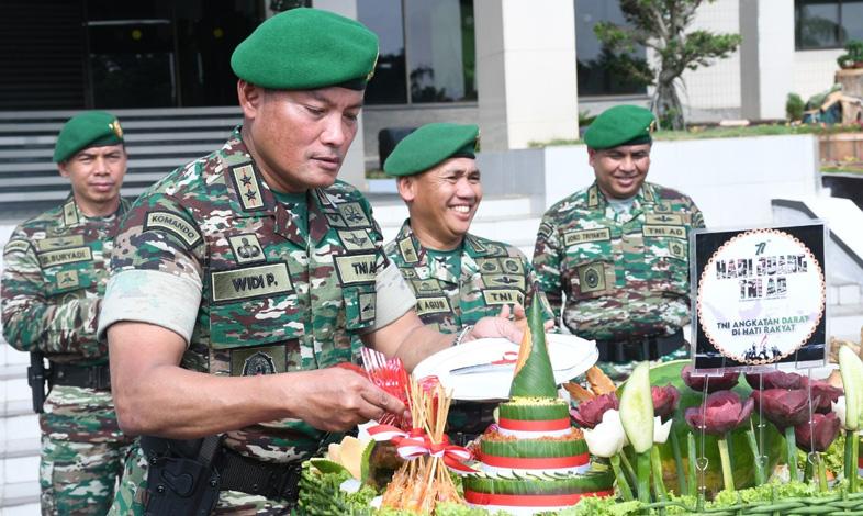  Pangdam Diponegoro : Jangan Pernah Ragu Bertindak untuk Kepentingan Rakyat dan Merah Putih