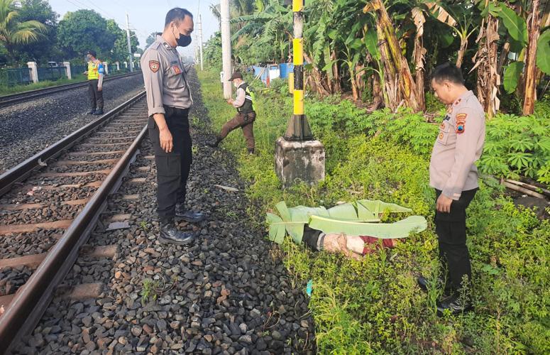 Pria Tanpa Identitas Tewas Tertabrak KA di Kampung Griyan Solo, Begini Kesaksian Warga