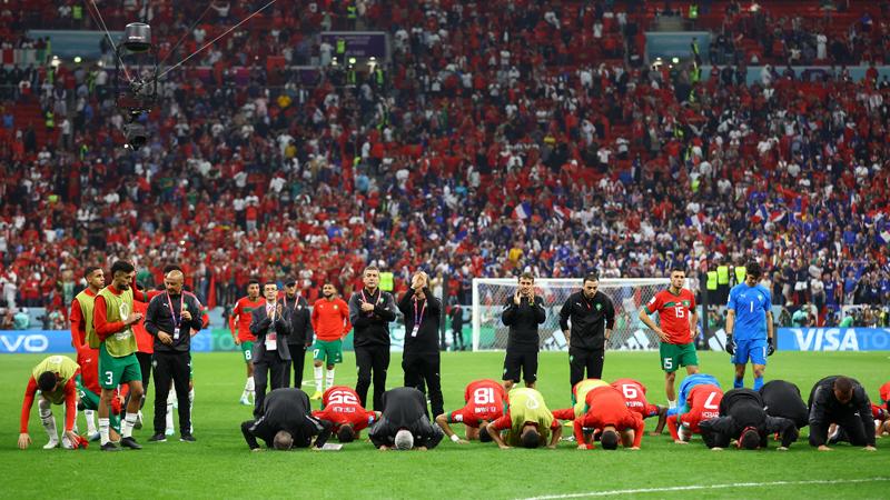 Maroko Kalah di Semifinal Piala Dunia 2022, Hakim Ziyech Cs Tetap Sujud Syukur