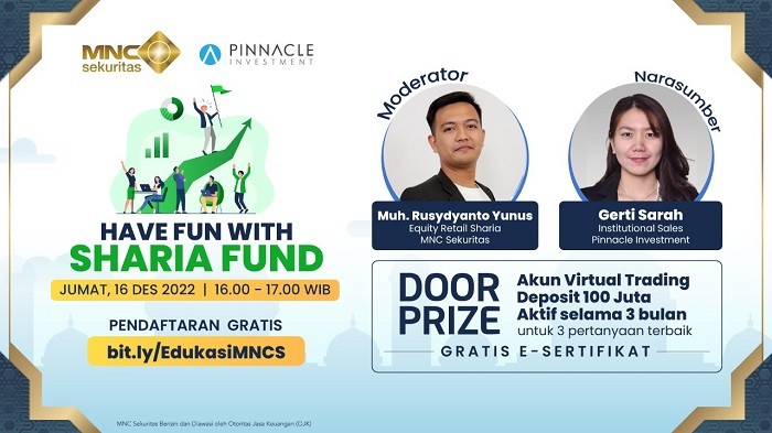  Kenali Reksa Dana Syariah di Webinar MNC Sekuritas 