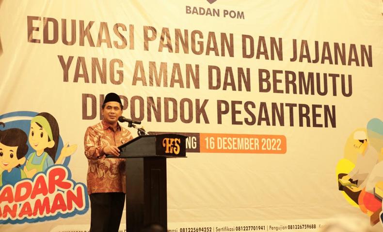 Pemprov Jateng Gandeng BPOM Edukasi Pangan-Jajanan Aman dan Bermutu di Ponpes