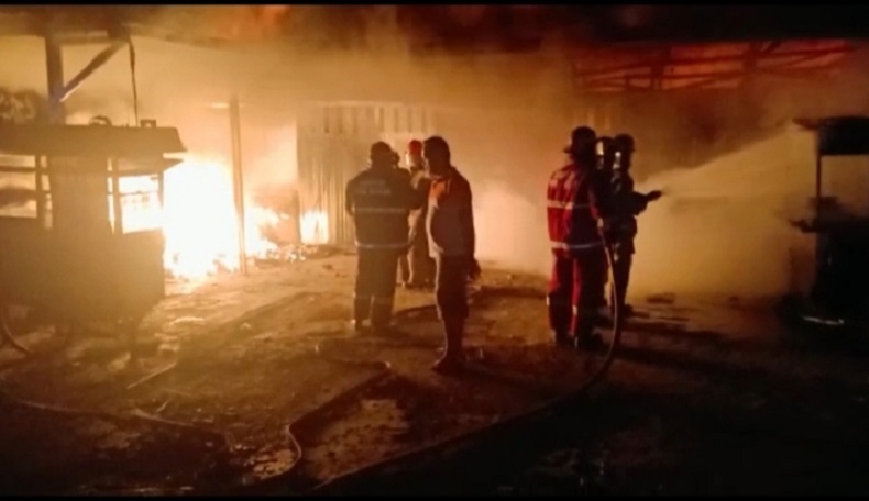 Kebakaran di Aceh Besar, 7 Rumah dan 1 Motor Hangus Dilalap Api