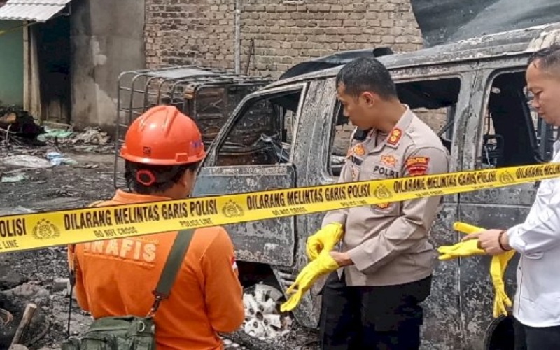 Gudang BBM Ilegal di Muara Enim Terbakar, 3 Orang Tewas Terpanggang