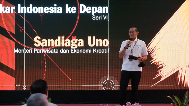 Hadiri Studium Generale Ubaya, Sandiaga Uno Nyatakan Siap Maju Pilpres 2024