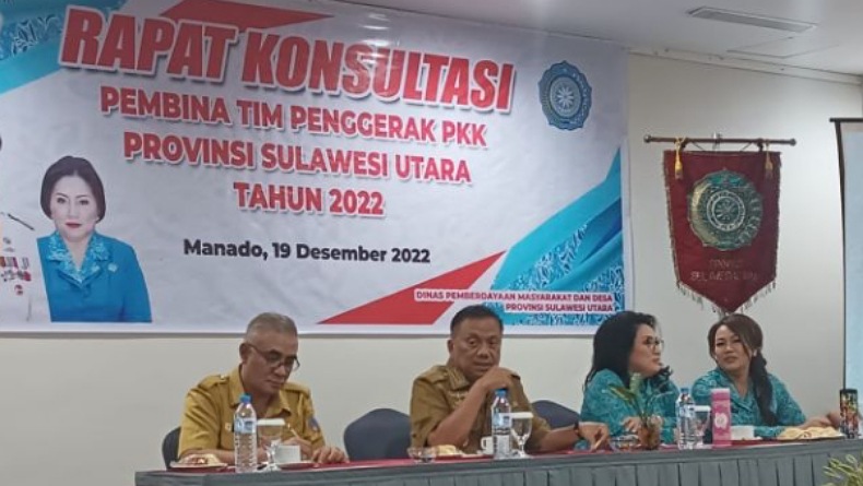 Gubernur Sulut Ajak TP-PKK Bersinergi Antisipasi Gejolak Ekonomi Tahun Depan
