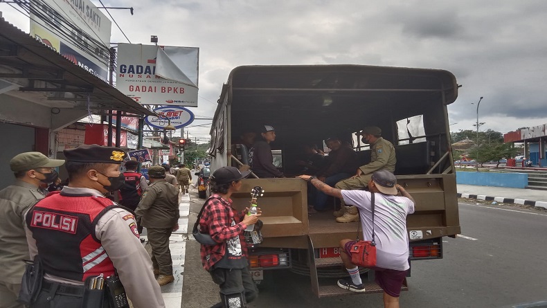 Belasan PGOT Terjaring Operasi Yustisi di Salatiga
