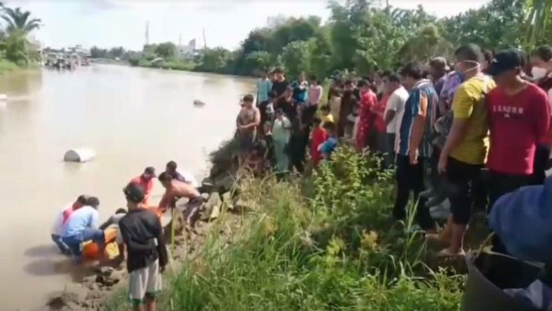 Tanjungbalai Geger, Mayat Pria Bertato Ditemukan Mengapung di Sungai Silau