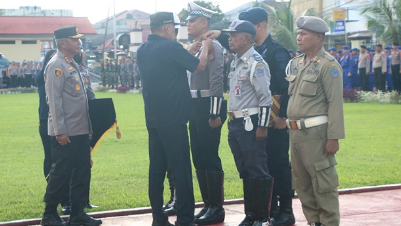 Pimpin Apel Gelar Pasukan Operasi Lilin Samrat 2022, Ini Pesan Gubernur Sulut