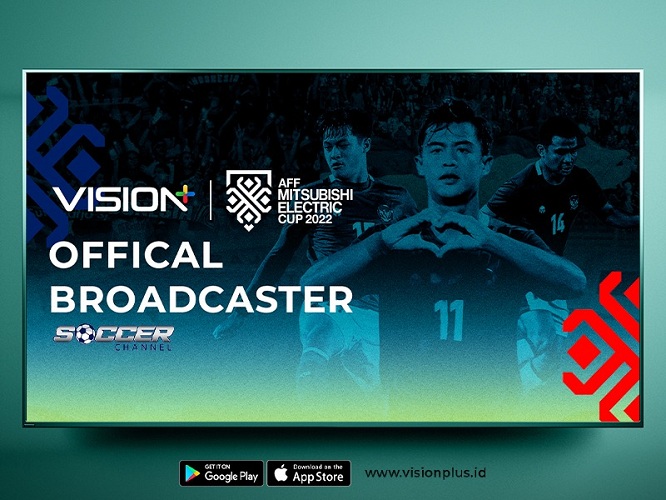 Saksikan AFF Mitsubishi Electric Cup 2022 di Vision+, Ini Jadwal Lengkapnya