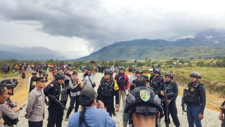 2 Kelompok Warga di Jayawijaya Saling Serang gegara Honai Terbakar, 5 Orang Luka-Luka