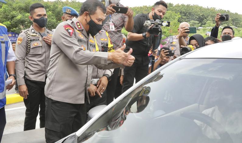 Kapolda:  Puncak Arus Kendaraan ke Jateng via Jalur Tol saat Libur Nataru Sudah Terlewati 
