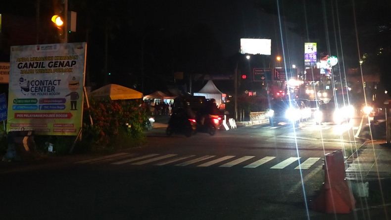 Libur Natal, Lalu Lintas Jalur Puncak Bogor Ramai Lancar