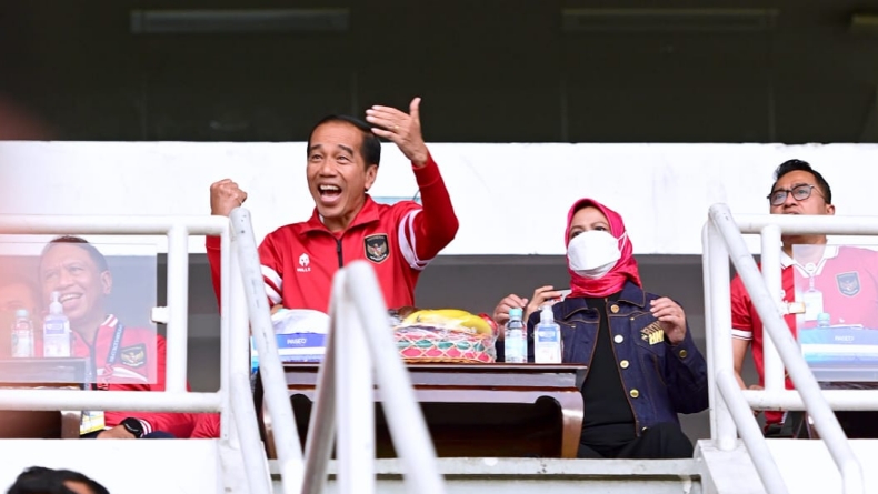 Presiden Jokowi Harap Timnas Indonesia Jadi Kampiun Piala AFF 