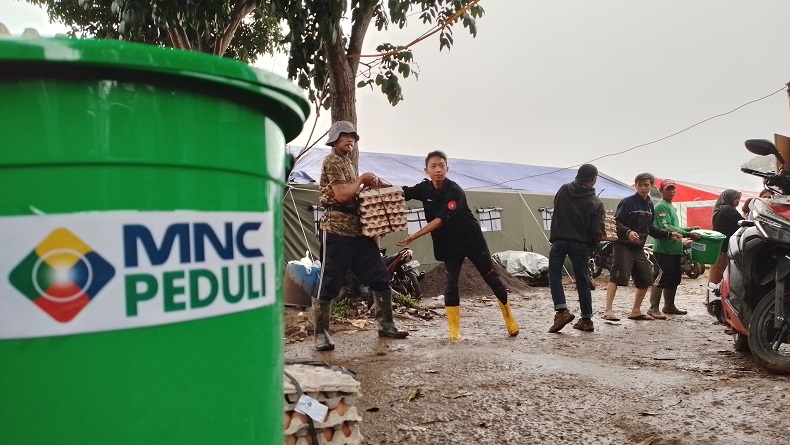 Pascatanggap Darurat, MNC Peduli Kembali Salurkan Bantuan Warga Terdampak Gempa Cianjur