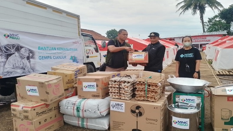 Terobos Medan Ekstrem, MNC Peduli Kembali Salurkan Bantuan Korban Gempa Cianjur