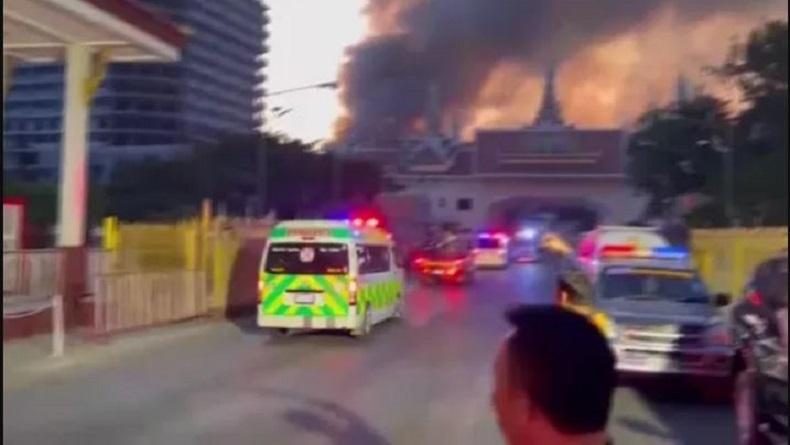 Kasino Hotel Terbakar Tengah Malam, 10 Orang Dilaporkan Tewas