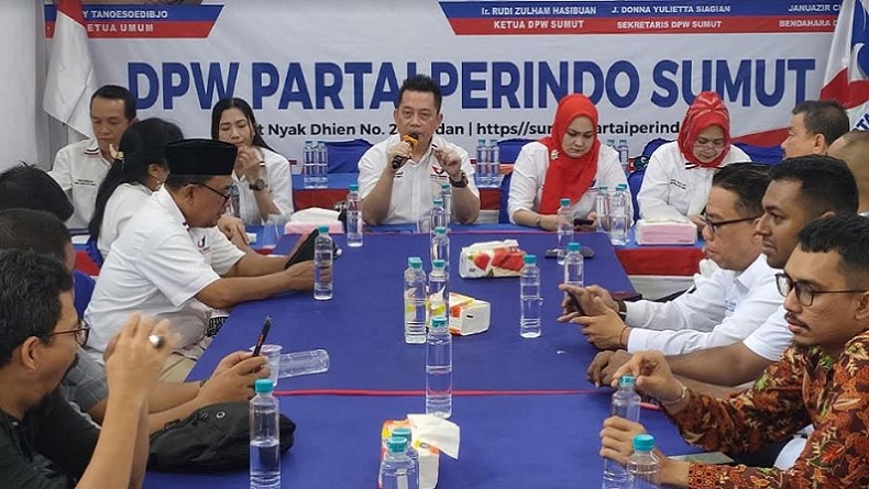 Partai Perindo Sumut Optimistis Masuk 5 Parpol Suara Terbanyak di Pemilu, Ini Alasannya