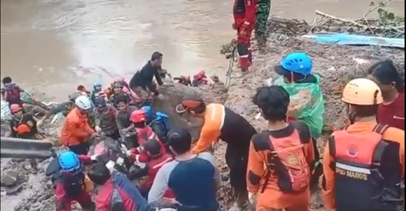 1 Korban Tanah Longsor di Maros Kembali Ditemukan, Total 2 Orang